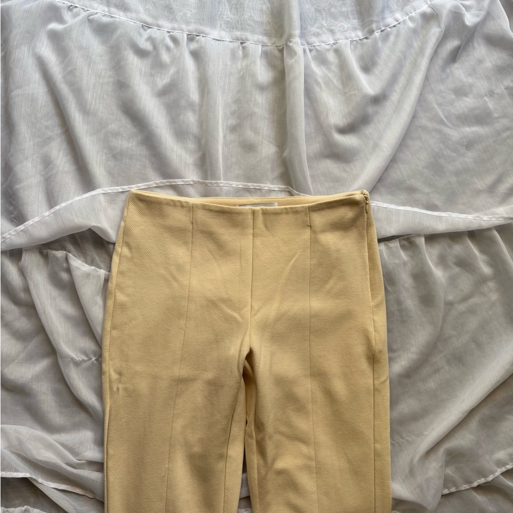 Mango Flare Pants with Slit on Legs - Picture 3 of 9